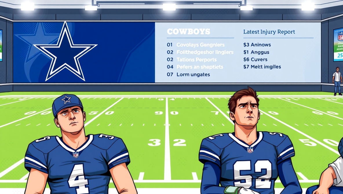 Cowboys Injury Report
