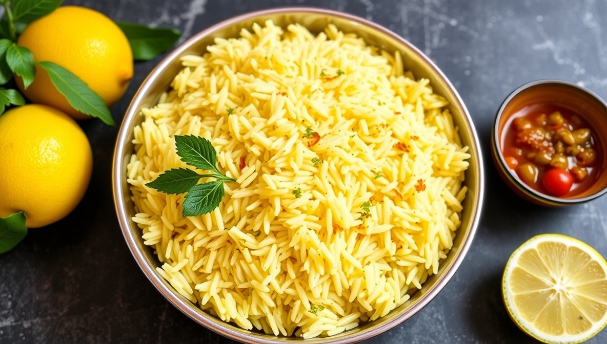 Lemon Rice: A Simple, Tasty, and Healthy South Indian Dish