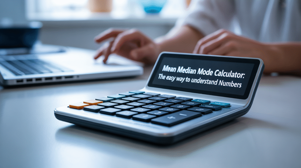 Mean Median Mode Calculator