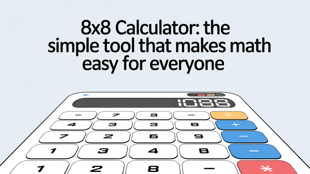 8x8 Calculator