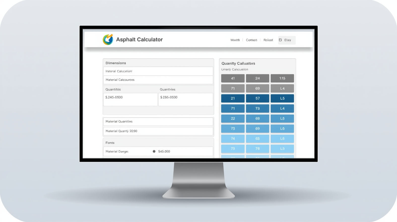 asphalt calculator