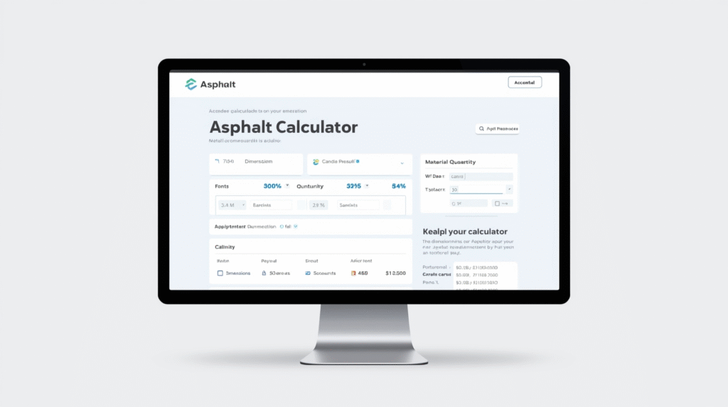 asphalt calculator