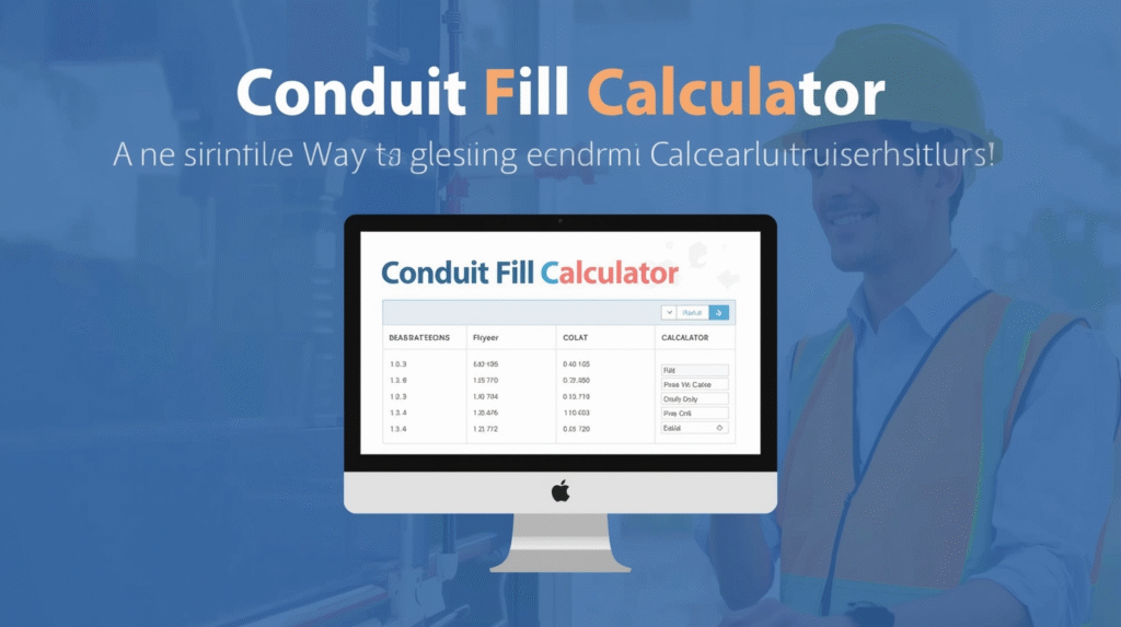 Conduit Fill Calculator