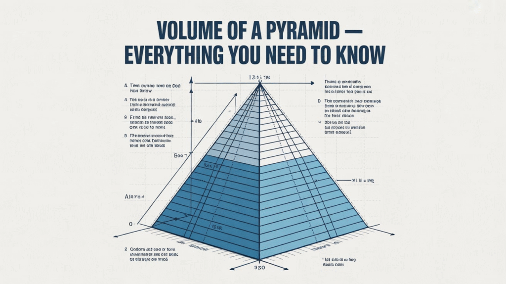 Volume of a Pyramid